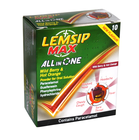 lemsip Max Strength All In One Sachets (Wild