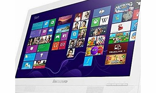 Lenovo C260 19.5 inch All-in-One Desktop PC (White) - (Intel Pentium J2900 2.41GHz, 4GB RAM, 1TB HDD, Integrated Graphics, HDMI, Windows 8.1)