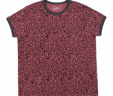 Tassy Ace Leopard T-shirt Pink 36,38