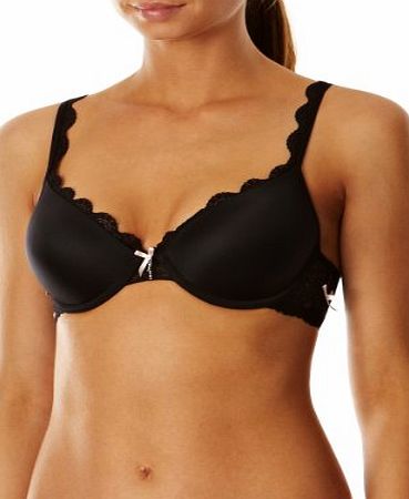 Lepel Athena T-Shirt Bra 17305, Black/Pink, 36D