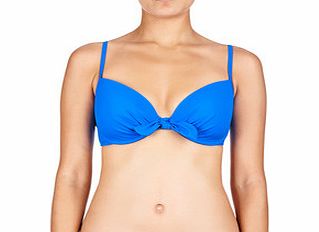 Lepel Bow push-up new blue bikini top