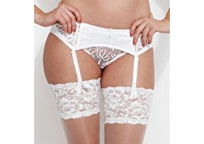 Lepel Lingerie Bouquet Suspender - Ivory