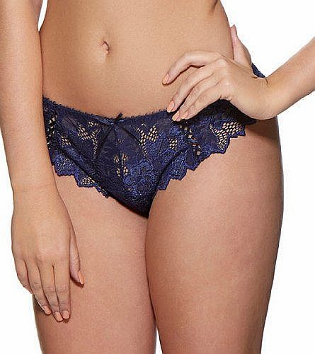 Lepel Party Lingerie ~ Fiore By Lepel ~ Navy Blue Thong (UK18)