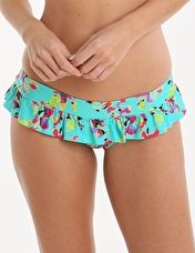 Lepel, 1295[^]268256 Sunset Frill Low Rise Pant - Aqua