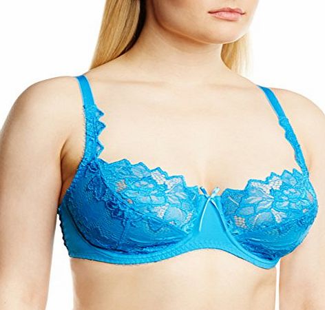 Lepel Womens Fiore Full Cup Everyday Bra, Electric Blue, 38B