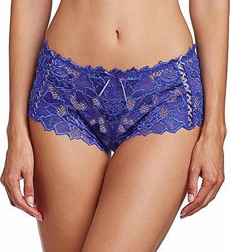 Lepel Womens Fiore Short Brief, Blue (Bluebell), Size 10