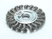 Lessmann Knot Wheel Brush 150X12X22.2 Steel Wire