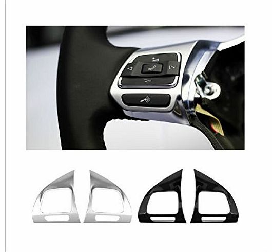 let go 1 MULTIFUNCTION STEERING WHEEL TRIM COVER STICKER FOR VW GOLF MK6 JETTA MK5 PASSAT