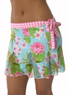 Waterlilly cover-up skirt
