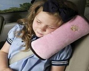 Letpower Children Kids Car Seat Belts Pillow Protect Shoulder Protection Cushion Bedding Pink
