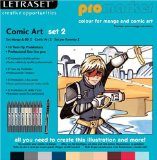 Letraset Comic Art Set 2