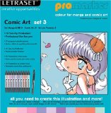 Letraset Comic Art Set 3
