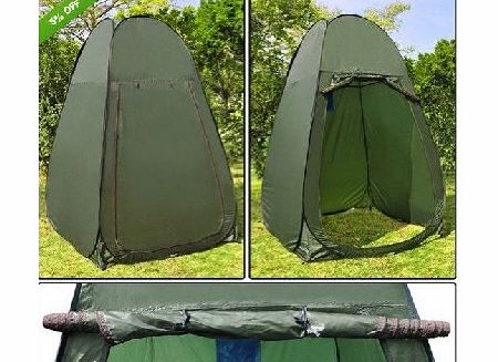 lets go 1 Portable Shower ChangingTent Camping Toilet Pop Up Room Privacy Outdoor w/ Bag