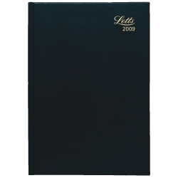 Letts 2009 Commercial D/T/P Diary Blue A4 297 x
