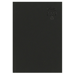 Letts Recycled Business D/A/P Desk Diaries Black