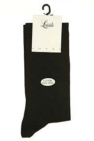 Levante Ladies 1 Pair Levante Cotton Knee High Sock Black