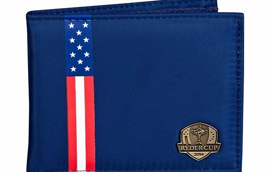 The 2014 Ryder Cup Fan Nylon Wallet - USA