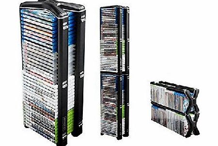 Level Up 36 GAME/DVD Storage DVD Unit Gaming XBOX PLAYSTATION BLU RAY DVD STORAGE MEDIA STORAGE Rack