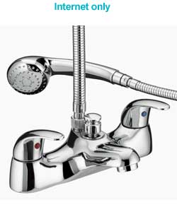 lever Contemporary Basin Mixer - Chrome