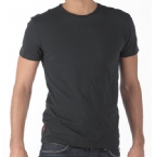 Leviand#39;s Mens Crew Neck T-Shirt Black
