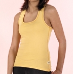 Leviand#39;s Womens Tank T-Shirt Yellow