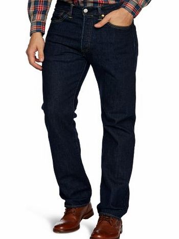 Levis 501 Original Fit Jeans, Blue (Onewash), W33/L32