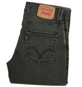 Levis 511 Faded Black Slim Fit Jeans -