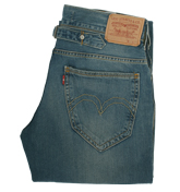 Levis 511 Mid Blue Slim Fit Jeans -