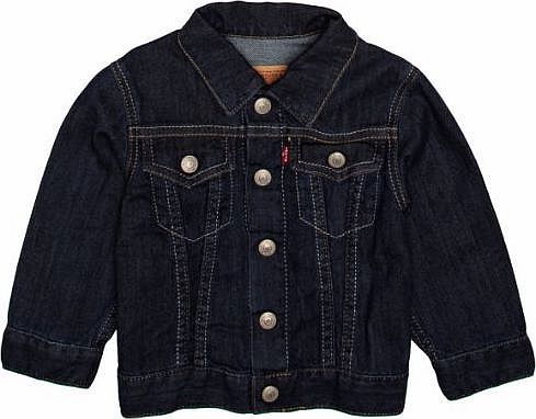 Levis Baby Boys 0-24m N94012A Jacket, Blue (Indigo), 6-12 Months (Manufacturer Size:6 Months)