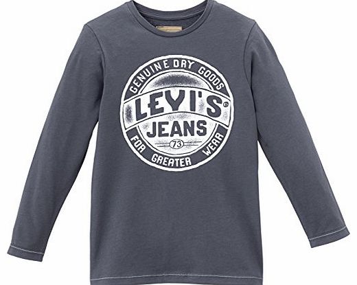 Levis Boys Long sleeve T-Shirt - Grey - Gris (Mouse Grey) - 16 Years