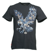 Levis Eagle Poster Navy T-Shirt