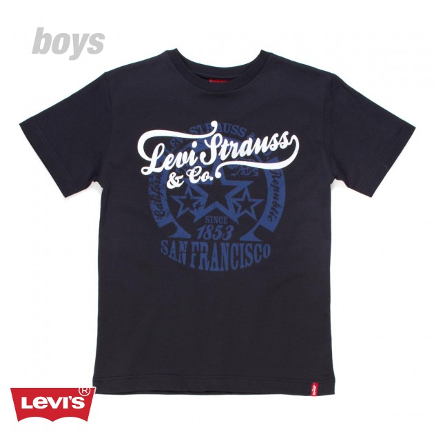 Levis Ethan Boys T-Shirt - Navy