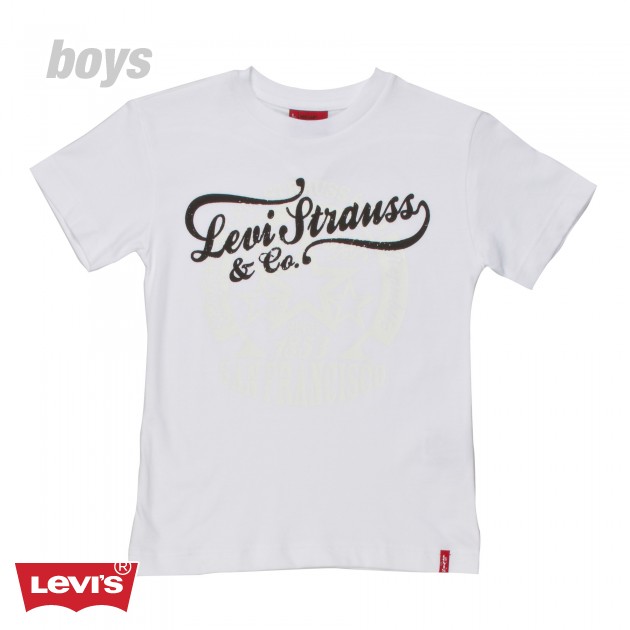 Levis Ethan Boys T-Shirt - White