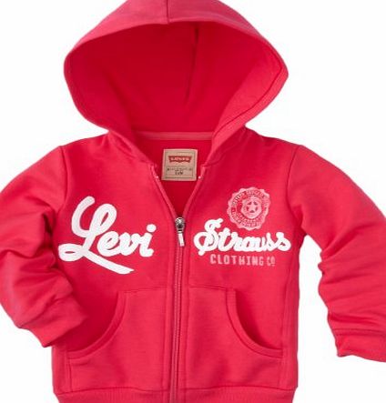 Levis Leah2 Zipper Baby Girls Cardigan Raspberry 36 Months