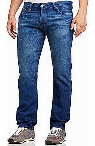 Mens 504 Regular Straight Fit Jeans, Blue (The Captain), W38/L32