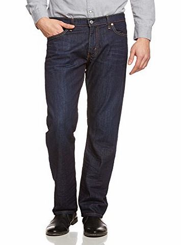 Levis Mens 504 Regular Straight Fit Jeans, Blue (The Rich), W36/L34