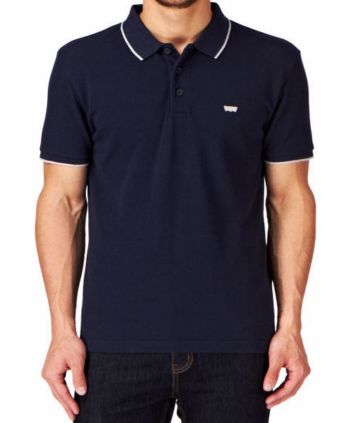 Levis Mens Levis Mod Std Pique Polo - Dress Blues