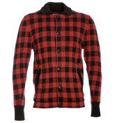Levis Red and Dark Brown Checked