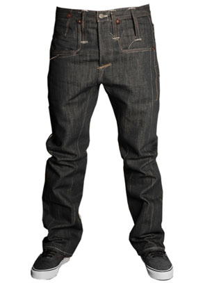 Levisandreg; Red Rigid Boxy Straight Jean