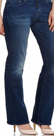 Levis Womens Demi Curve Boot Cut Jeans, Blue (Clear Water), W28/L34