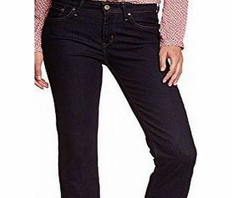 Levis Womens Demi Curve Straight Jeans, Richest Indigo, 28W x 32L