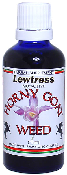 Lewtress Bio-Active Horny Goat Weed 50ml