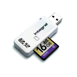 16GB SD Card (SDHC) - Class 2 & Integral