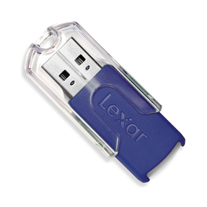 Lexar 1GB JumpDrive FireFly - Blue