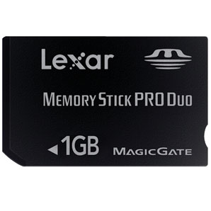 Lexar 1GB Memory Stick Pro Duo