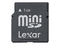 LEXAR 1Gb miniSD Card