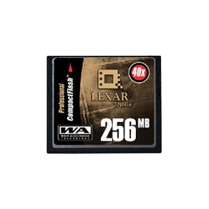256 Mb Compact Flash Card 40x USB