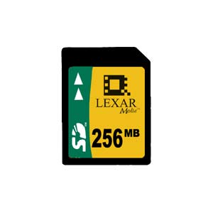 LEXAR 256 Mb Secure Digital Card