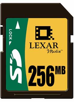 256mb SD Memory Card