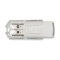 lexar 4GB JumpDrive Firefly White USB Flash Drive